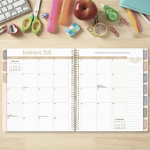 Load image into Gallery viewer, 2026-2027 Teacher Planner, With 3 Interchangeable Covers: Cool Tones
