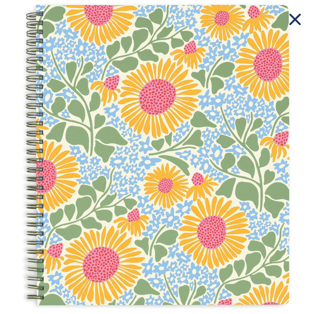 Sunflowers Large Notebook