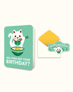 Pho-Get Your Birthday? Greeting Card
