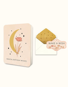 Magical Birthday Wishes Deluxe Greeting Card