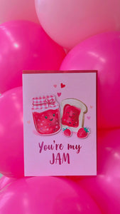 You’re my Jam greeting card