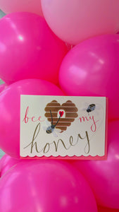 Bee my Honey greeting card