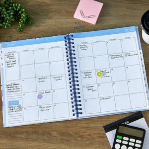 Colorful Bows Weekly Planner