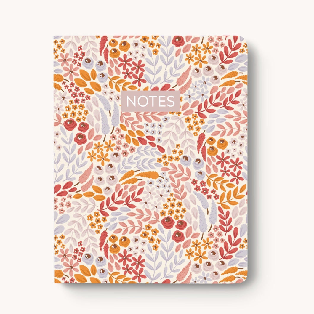 Marigold Wildflowers Layflat Notebook
