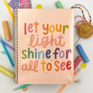 Let Your Light Shine 2024 Large Soft Cover Planner