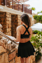 Load image into Gallery viewer, Black Scallop Skirt
