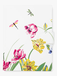 Dragonflies and Tulips, Journal and Pen Case Set