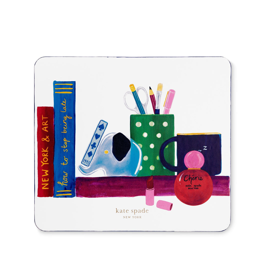 kate spade new york, Charmed Library, Mousepad