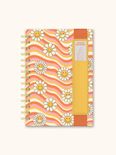 Load image into Gallery viewer, Waves of Melody Oliver Notebook with Pen Pocket
