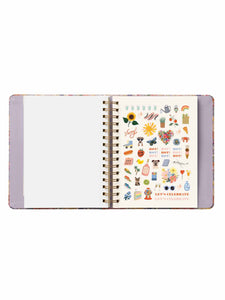 Mimi 2024-2025 17-Month Academic Covered Spiral Planner