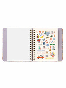 Mimi 2024-2025 17-Month Academic Covered Spiral Planner