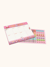 Load image into Gallery viewer, Hello Kitty Weekly Desk Pad with Sticker Sheet
