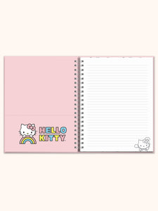 Hello Kitty Classic Pink Extra Large Spiral Notebook