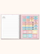 Load image into Gallery viewer, Hello Kitty Classic Pink Extra Large Spiral Notebook
