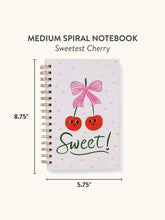 Load image into Gallery viewer, Sweet Cherry Notebook
