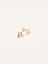 Load image into Gallery viewer, Leo Zodiac Stud Earrings
