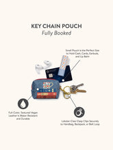 Load image into Gallery viewer, Fully Booked Key Chain Pouch
