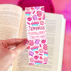 Romance Bookworm Bookmark