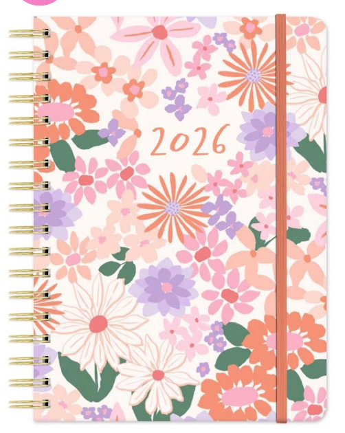 2026 Secret Garden Tri-Tab Planner