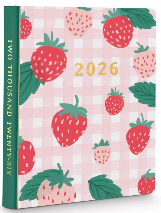 2026 Strawberry Love Good Day Planner