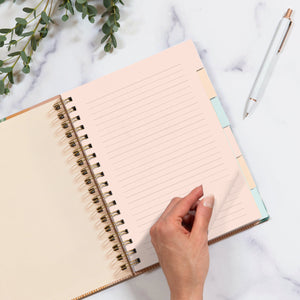 Water's Edge Tabbed Notebook