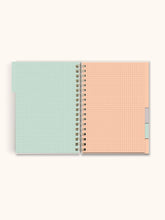 Load image into Gallery viewer, Swaying Flora Tabbed Notebook
