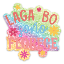 Load image into Gallery viewer, Laga Bo Soño Florece Glitter Sticker
