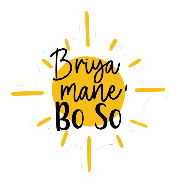 Briya Mane Bo So Sticker