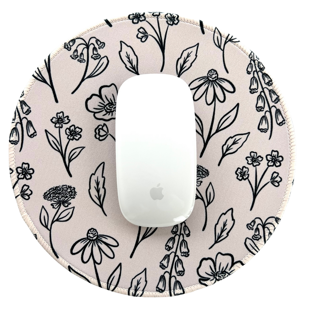 Pressed Florals Mousepad