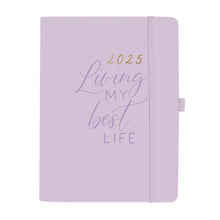 Load image into Gallery viewer, Small Best Life 2024-2025 18 Months Soft Vegan Leather Planner
