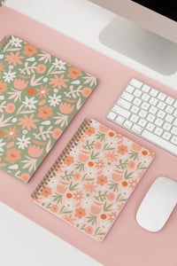 Floral Pink Mini Notebook