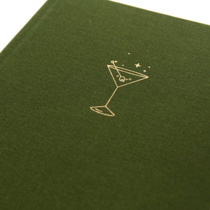 Martini Fabric Covered Journal
