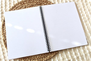 Spring Garden Spiral Lined Notebook