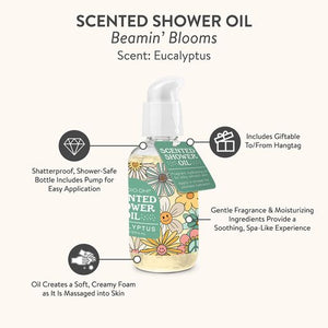 Beamin' Blooms Scented Shower Oil