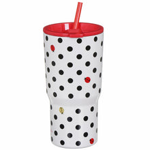 Load image into Gallery viewer, kate spade new york, Lady Bug Dot Stainless Steel Tumbler
