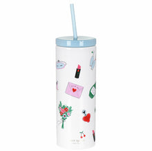 Load image into Gallery viewer, kate spade new york, Wedding Cake Toss Acrylic Tumbler with Straw
