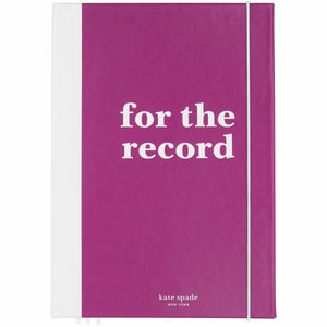 kate spade new york, For the Record Notebook