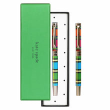 Load image into Gallery viewer, kate spade new york, Grand Plaid Duo Ballpoint Pen
