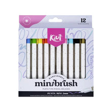 Load image into Gallery viewer, Set Of 12 Mini Brush Markers
