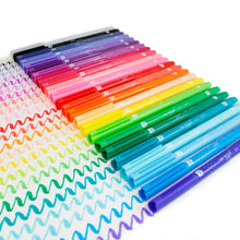 Load image into Gallery viewer, Set of 24 Dual Tip Lettering Markers
