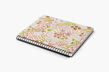 Load image into Gallery viewer, Limelight Floral Spiral Notebook

