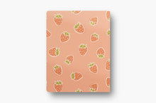 Load image into Gallery viewer, Strawberry Picking Layflat Notebook
