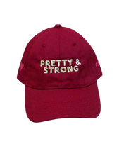 Load image into Gallery viewer, Pretty &amp; Strong Caps in Red
