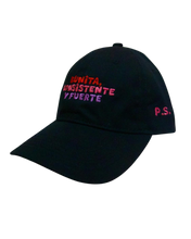 Load image into Gallery viewer, Bunita, Consistente y Fuerte Caps in Black
