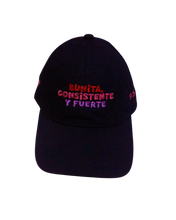 Load image into Gallery viewer, Bunita, Consistente y Fuerte Caps in Black
