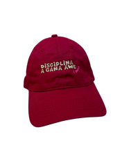 Load image into Gallery viewer, Disciplina A Gana Awe, I Guess Caps in Red
