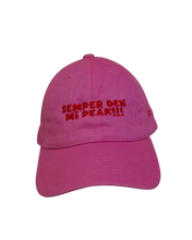 Load image into Gallery viewer, Semper Den Mi Peak Caps in Pink
