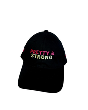 Load image into Gallery viewer, Pretty &amp; Strong Caps in Black
