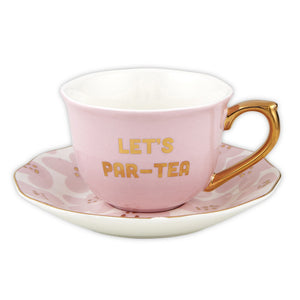 Par-Tea, Teacup & Saucer Set