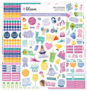 Planner Stickers, Health & Fitness Pack